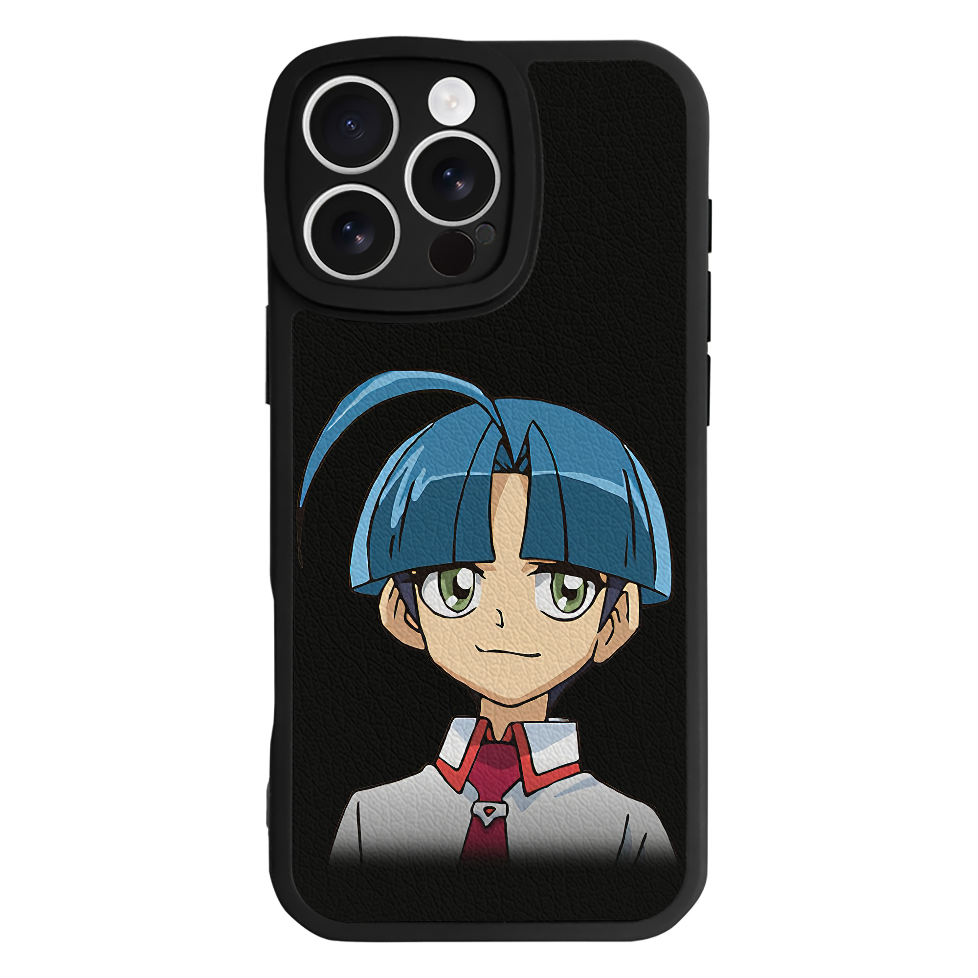（画像用） 遊☆戯☆王 Yu-Gi-Oh! 【iPhone 16シリーズ対応】シリコンスマホケース（レザー調） 材質：シリコン